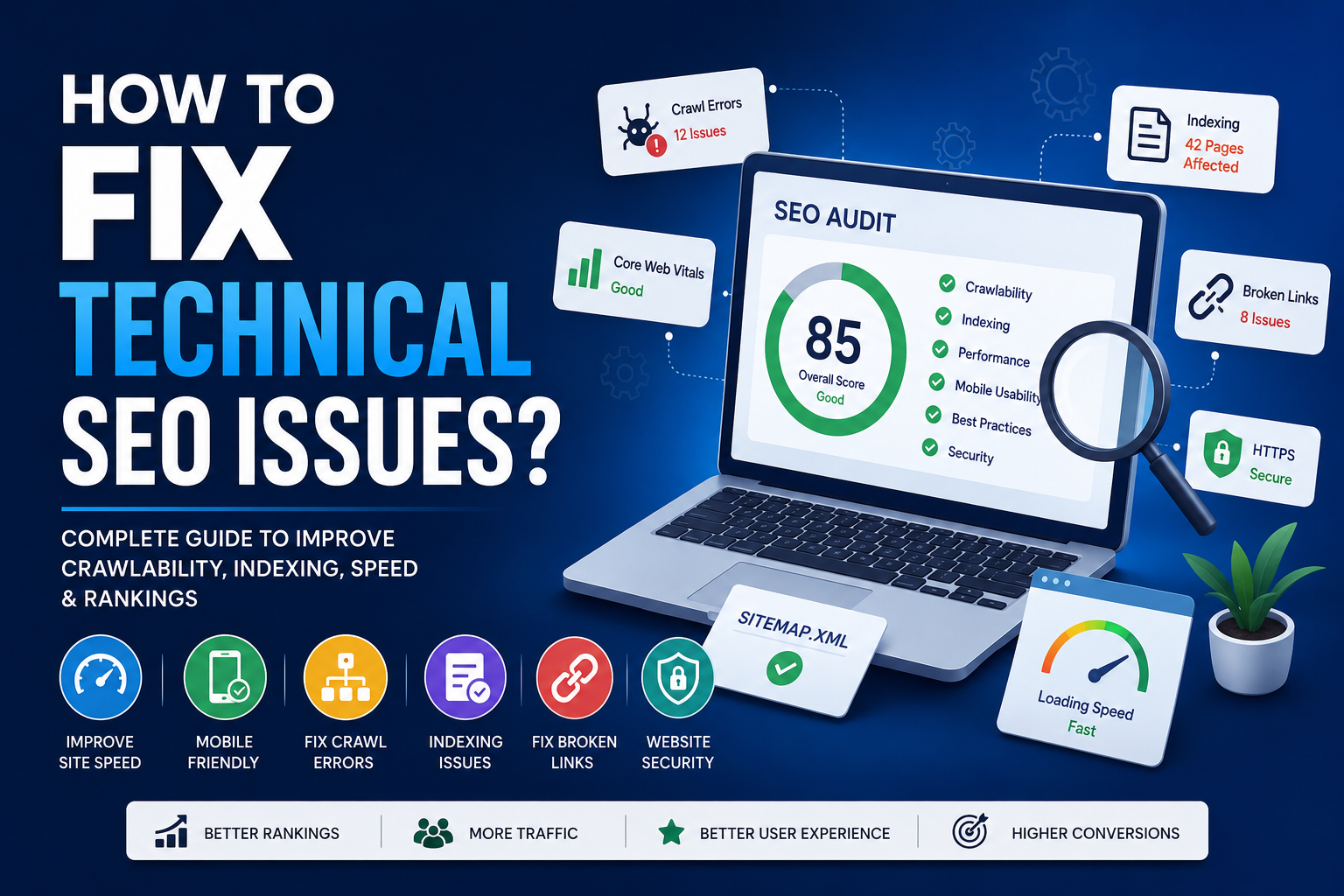 How to Fix Technical SEO Issues: Complete Guide 2026