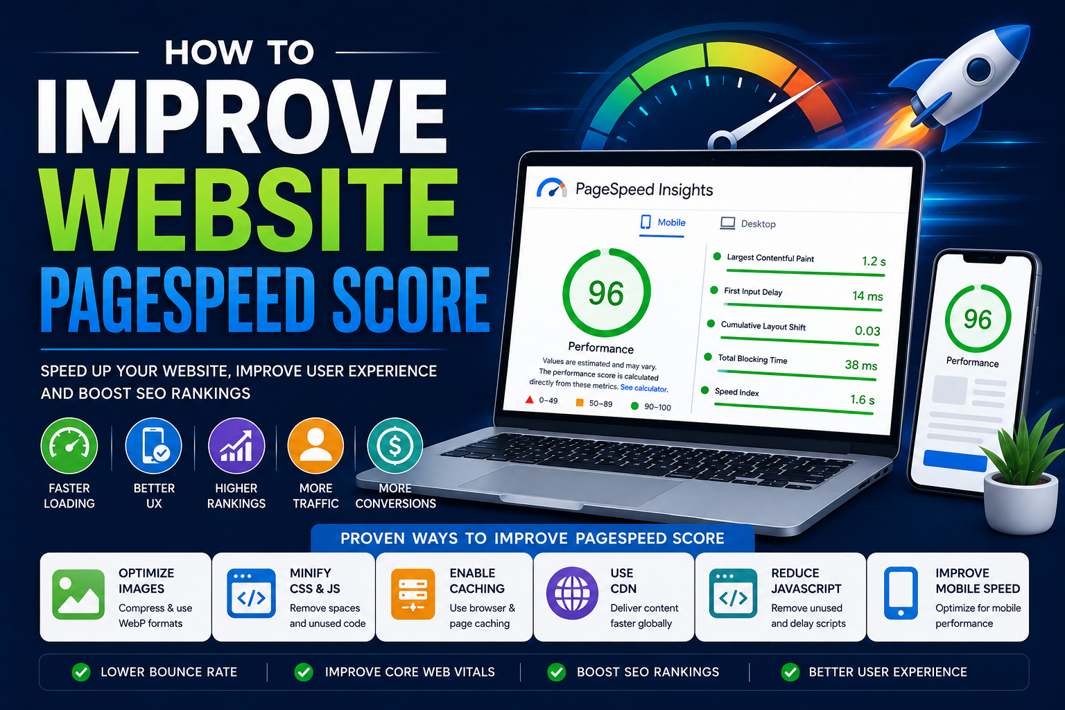 How to Improve Website PageSpeed Score (Complete Guide)